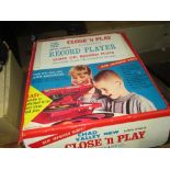 Chad Valley Close N Play record player (boxed)