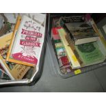 2 x Boxes of books : antique themed