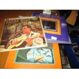 Various LP vinyl records : Duane Eddy, Jerry Lee Lewis etc.