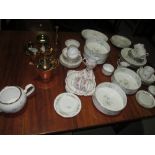 Decorative china : Tuscan part teaset,