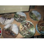 22 x Assorted Wedgwood collectors wall plates