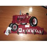 Cast iron key rack : McCormick Farmall