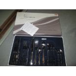 Presentation box of stainless steel cutlery by Judges
