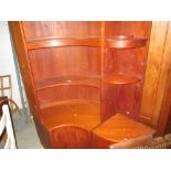 Teak glazed G Plan style lounge units