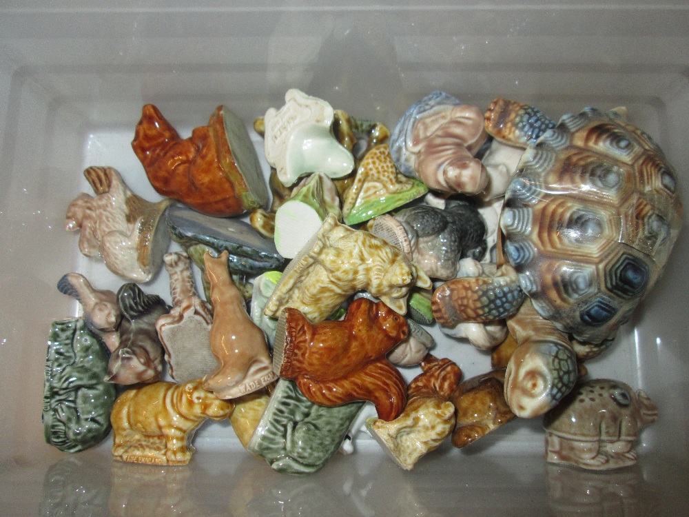 Shelf of Wade whimsies