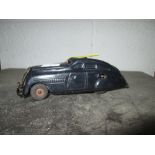 Vintage Shuco Kommando Anno 2000 tin plate car