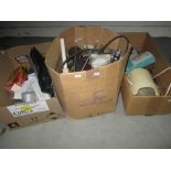 3 x boxes of assorted automobilia