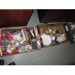 6 x boxes of assorted decorative china, glassware etc.