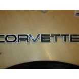 American Car Script : Corvette (New Old Stock) Automobilia interest