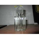 Art Deco style cut glass scent bottle