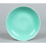 A 19th century Chinese celadon glazed dish.