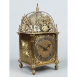 A 17th century style brass lantern clock by Winterhalder & Hofmeier.