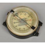 A World War II Luftwaffe navigation wrist compass serial number AK39 FL 23235-1.