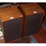 A pair of Wharfdale Linton 3XP speakers.