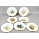 A set of seven Wedgwood David Shepherd African wild animal plates limited to Worldwide Edition of