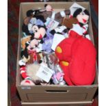 A large quantity of American Issue Walt Disney plush toys from The Disney Store,