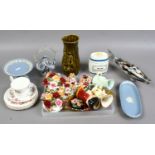 A quantity of collectable ceramics and glasswares including Royal Albert Old Country Roses,