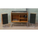 A complete Bang & Olufsen music hi-fi system in associated cabinet to include Beocenter 2002 and