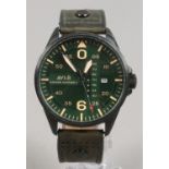 A Hawker Harrier II AVI - 8 gents wristwatch with day and date display and quartz movement on