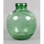 A green glass Viresa car bouy / terrarium.