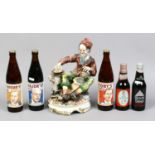 A collection of vintage beers with political themes Tony's Tipple, Ashdown Ale and Majors Mild,