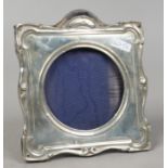 An Edwardian silver mounted eizel photograph frame assayed Birmingham 1905. Condition report