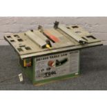 A NU - tool HS1500 table saw.