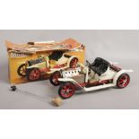 A Mamod steam roadster SA1 with steering extension in original box.Condition report intended as a