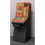 A Reel Good Time fruit machine by Global Games with power supply and keys.