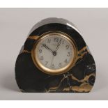 A French Bayard marble Art Deco clock