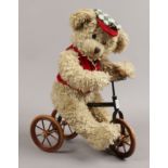 A special collectors edition biking teddy.