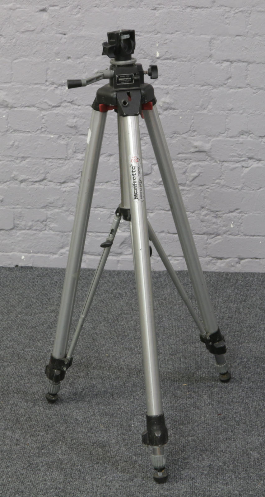 A Manfrotto heavy duty tripod model S8.