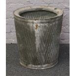 A galvanised steel dolly tub.