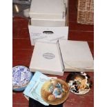 A quantity of mainly boxed collectors plates with certificates.