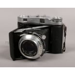 A Balda Super Baldax camera with Prontor-SVS 1:3.5 / 80 lens in makers case.