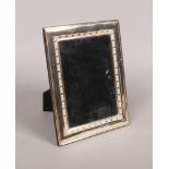 A silver mounted eizel photograph frame.