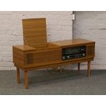 A Ultra radiogram manufactured by British Radio Corporation Limited.