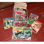 A box of mixed comics to include Marvel, Transformers, D.C etc.