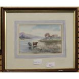 Mary Barnard small watercolour Scottish