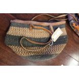 Kenyan woven bag