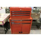 Draper tool cabinet & top box