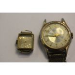 Vintage Anzer jewelled antimagnetic mens wristwatch and ladies vintage Sekonda 17 jewels wristwatch