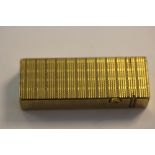 Dunhill gilt metal lighter