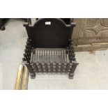 Cast iron fire grate