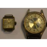 Vintage Anzer jewelled antimagnetic mens wristwatch and ladies vintage Sekonda 17 jewels wristwatch