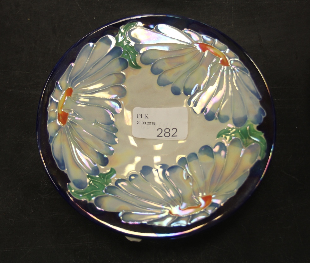 Moorland pottery bowl, designed by Lisa Moorcroft