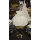 Brass oil lamp