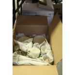 Two boxes of china/crockery