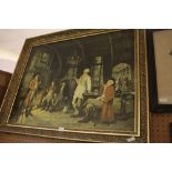 Tavern interior scene print