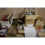 Large quantity of misc. china and glass, etc.